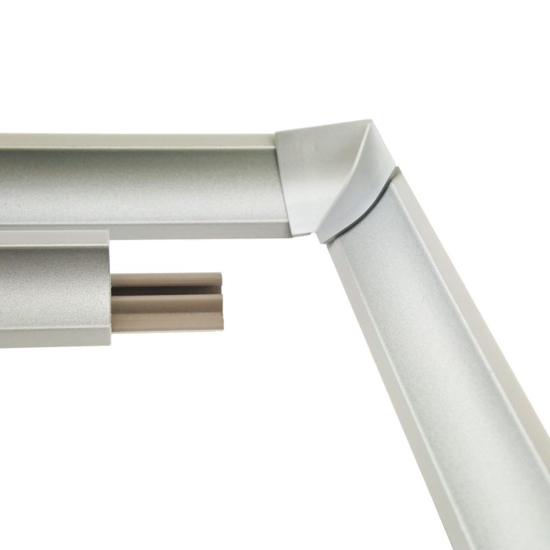 Listwa przyblatowa KYCT 23x23 mm 1,5 m Aluminium Satyna 1 szt.