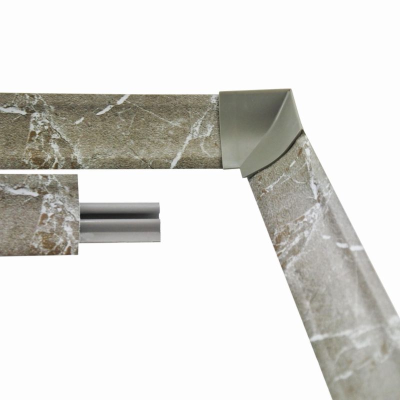Listwa przyblatowa KYCT 23x23 mm 1,5 m Ciemny Emperador 1 szt.