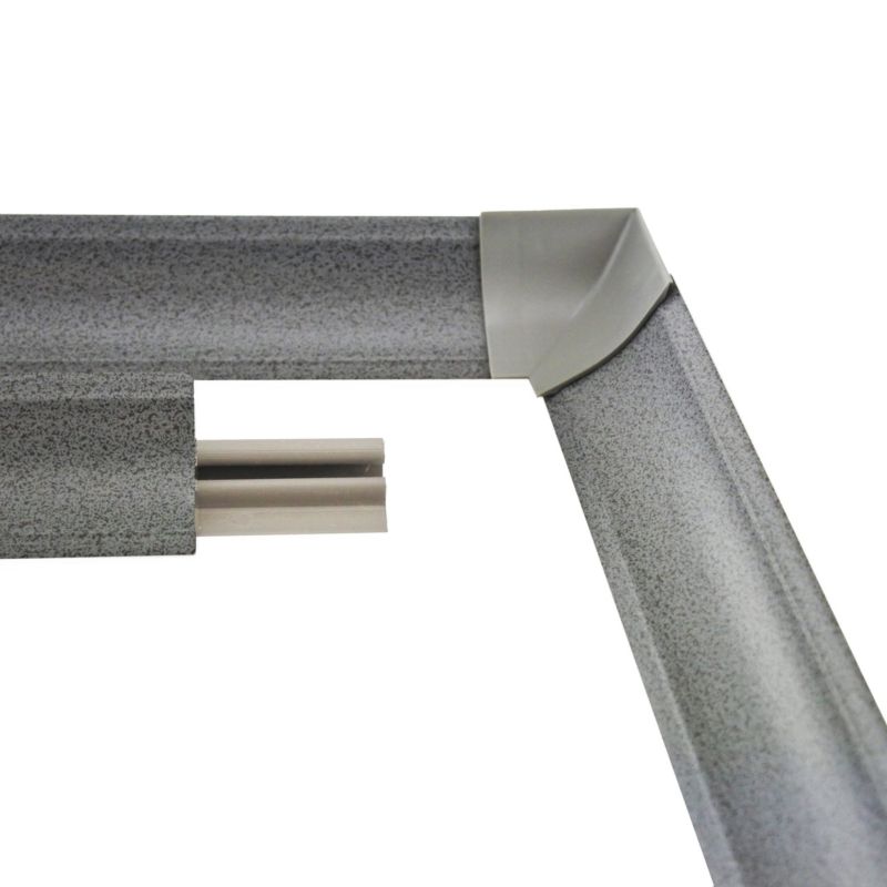 Listwa przyblatowa KYCT 23x23 mm 1,5 m Eliza Granit 1 szt.