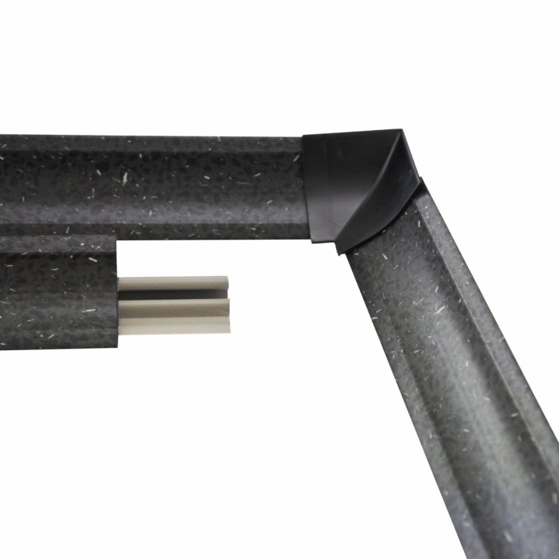 Listwa przyblatowa KYCT 23x23 mm 1,5 m Obsydian 1 szt.