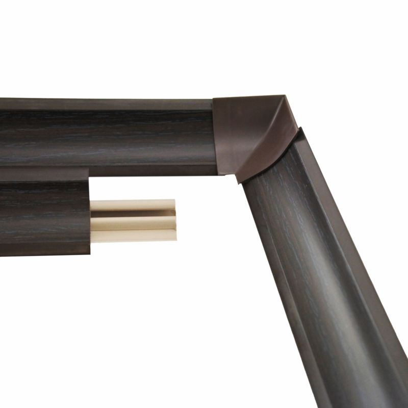 Listwa przyblatowa KYCT 23x23 mm 1,5 m Wenge 1 szt.