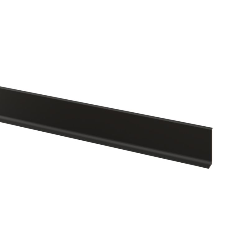 Listwa przypodłogowa aluminiowa 270 cm LAMEL3D Czarny Mat 2 szt
