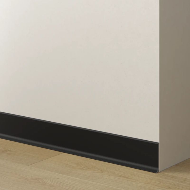 Listwa przypodłogowa aluminiowa 270 cm LAMEL3D Czarny Mat 2 szt