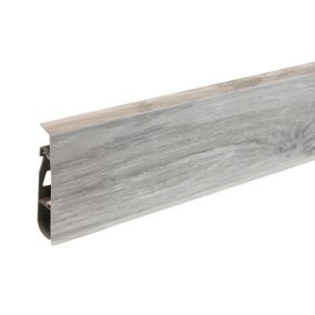 Listwa przypodłogowa Cezar Hi Line Prestige Islandia mat 22x75x2500mm PVC 1 szt.