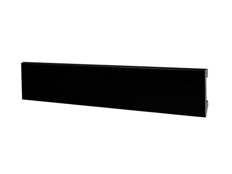 Listwa przypodłogowa dekoracyjna HF-4 Marbet PS odporna na wilgoć 240 cm czarna 1 szt.