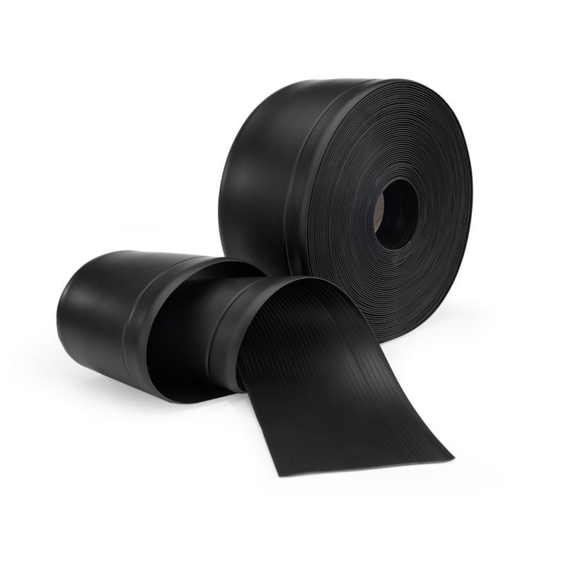Listwa przypodłogowa PCV 100x25mm, QUEST, elastyczna, miękka listwa podłogowa, cokołowa, czarny, 1m