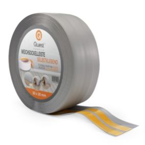 Listwa przypodłogowa PCV 50x20mm, QUEST, samoprzylepna elastyczna, miękka listwa podłogowa, cokołowa, szary, 20m