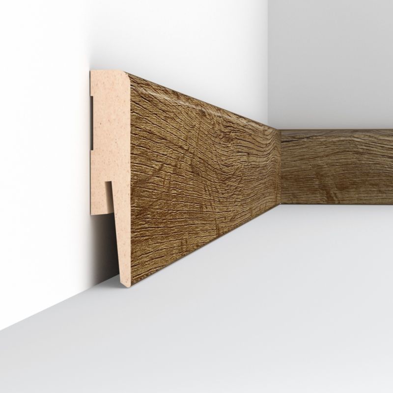 Listwa przypodłogowa Foge L09 80 x 15 x 2400 mm MDF