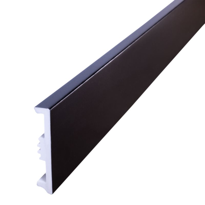 Listwa przypodłogowa GoodHome Avilia 80 mm czarna