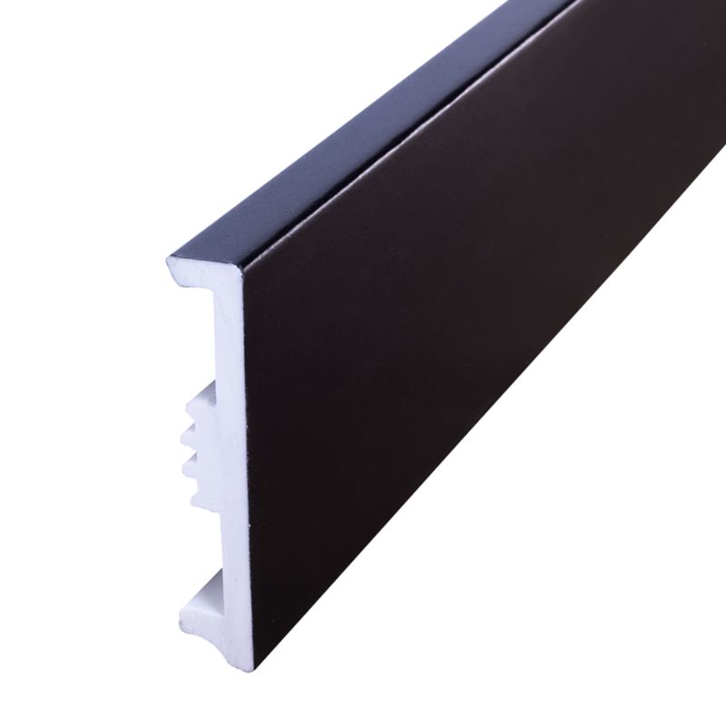 Listwa przypodłogowa GoodHome Avilia 80 mm czarna
