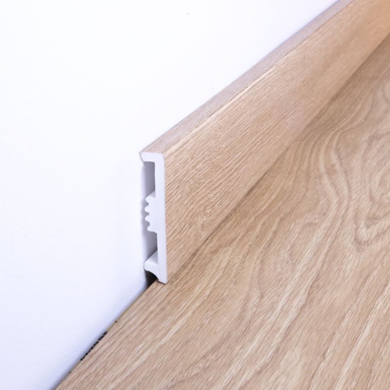 Listwa przypodłogowa GoodHome Avilia 80 mm decor 348