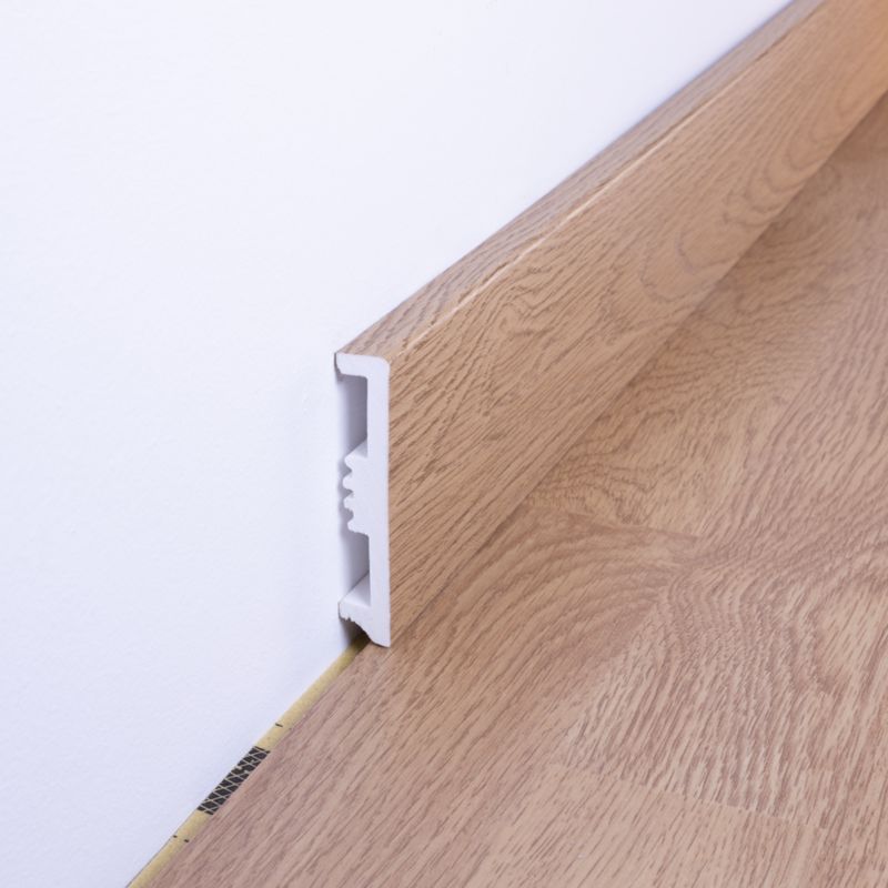 Listwa przypodłogowa GoodHome Avilia 80 mm decor 75