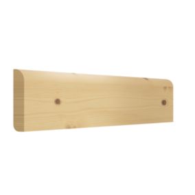 Listwa przypodłogowa GoodHome sosnowa dwustronna 15 x 69 x 2400 mm round / bullnose