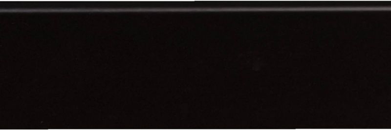 Listwa przypodłogowa MDF Foge LO9 czarny półmat 60 x 15 x 2400 mm