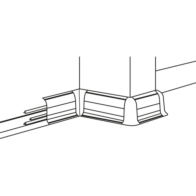 Listwa przypodłogowa PCV Slim 20 x 45 x 2200 mm alabama