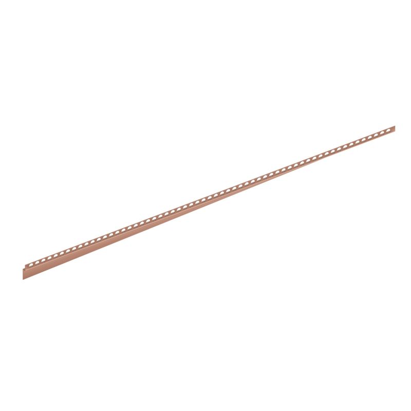 Listwa przyścienna Hytti Fluxio 120 cm lewa miedziana