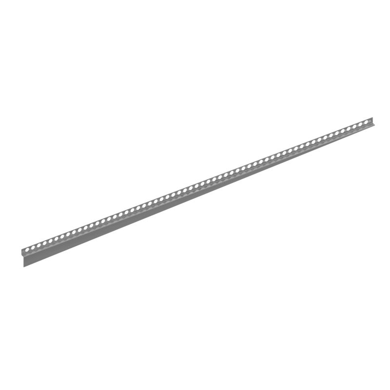 Listwa przyścienna Hytti Fluxio 120 cm prawa gun metal