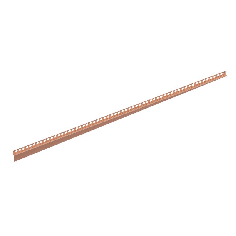 Listwa przyścienna Hytti Fluxio 120 cm prawa miedziana