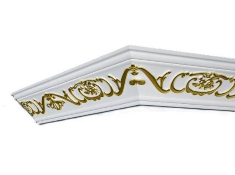 Listwa przysufitowa dekoracyjna B-6 Marbet Design złota 2m