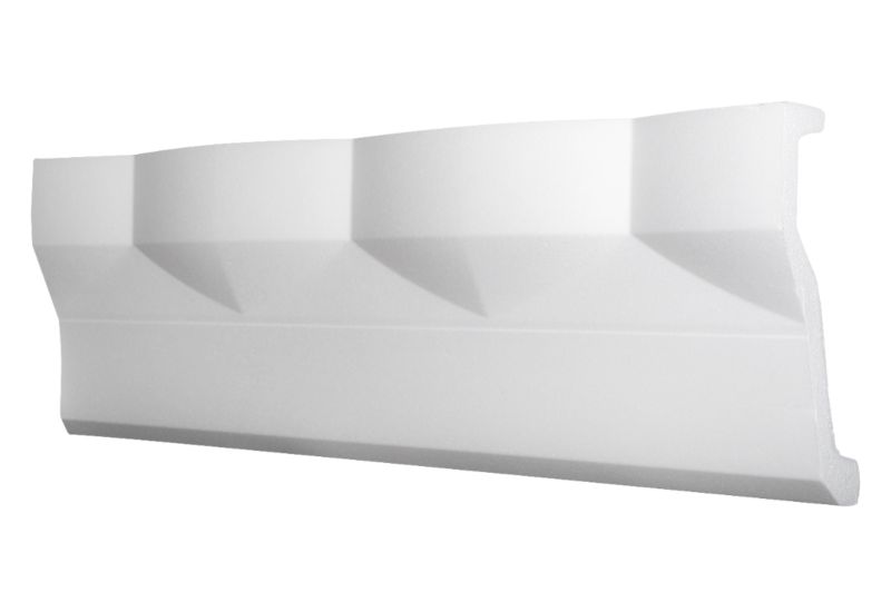 Listwa przysufitowa Marbet Design B-40 biała dekoracyjna 2m