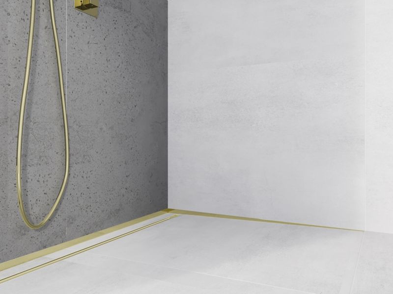 Listwa spadkowa Mexen Line-B złota 120 cm prawa 1 szt.