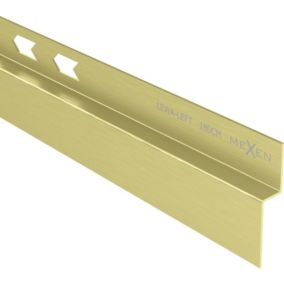 Listwa spadkowa Mexen Line-B złota szczotkowana 180 cm lewa 1 szt.