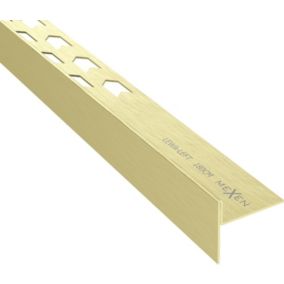 Listwa spadkowa Mexen Line-B złoty szczotkowany 180 cm lewa 1 szt.