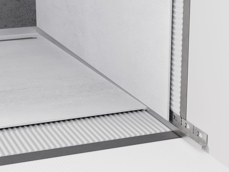 Listwa spadkowa Mexen Line inox 120 cm lewa 1 szt.