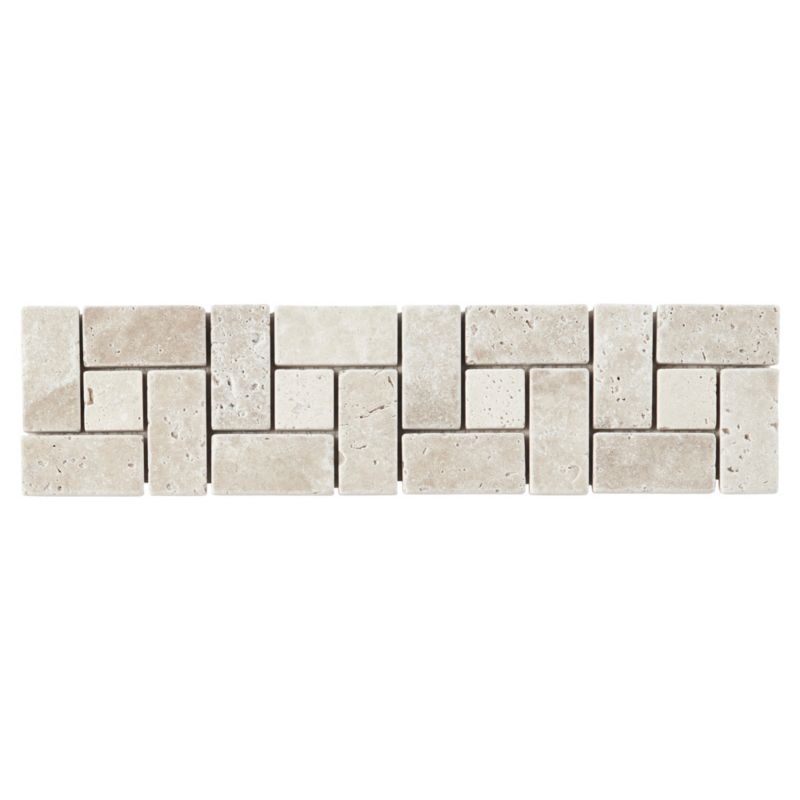 Listwa Travertino GoodHome 7,3 x 30 cm mozaika