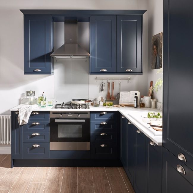 Listwa wieńcząca GoodHome Artemisia 240 x 3,5 cm midnight blue