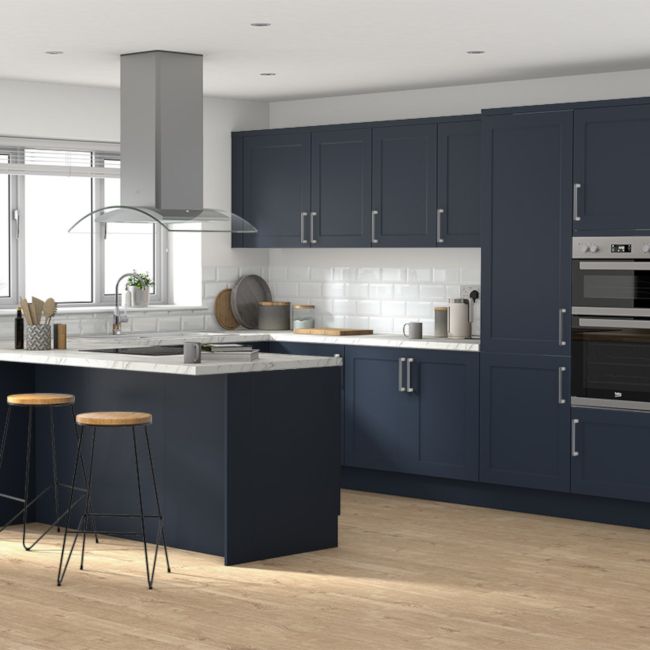 Listwa wieńcząca GoodHome Artemisia 240 x 3,5 cm midnight blue