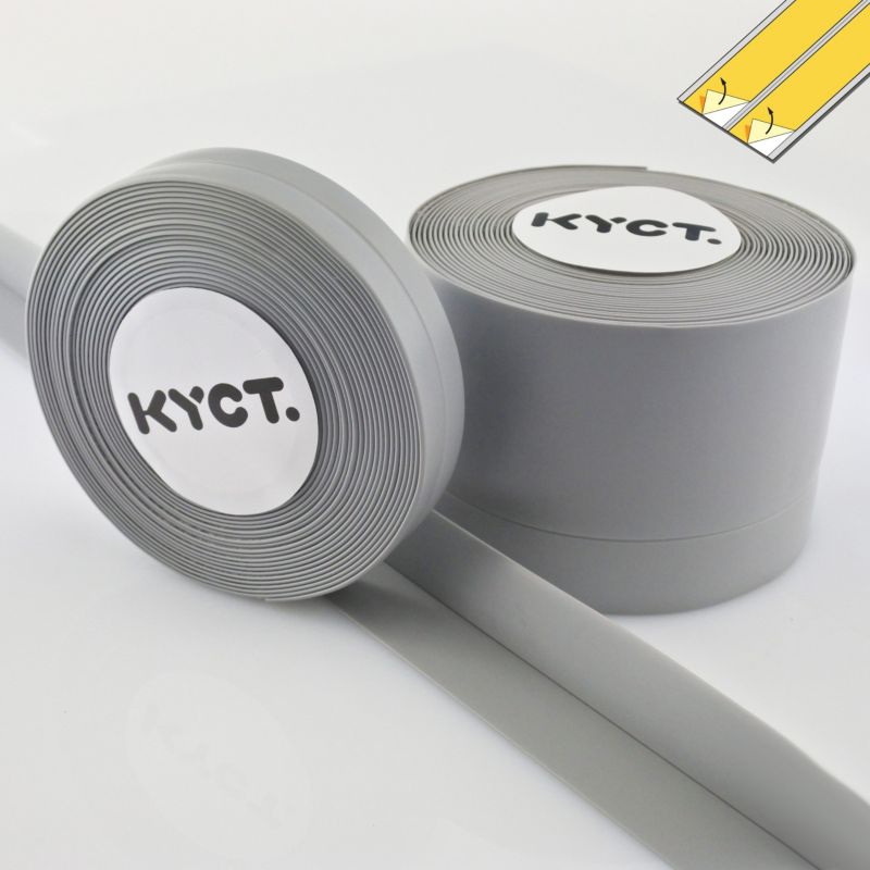 Listwa wykończeniowa KYCT 20x20 mm szara 5 m samoprzylepna 1 szt.