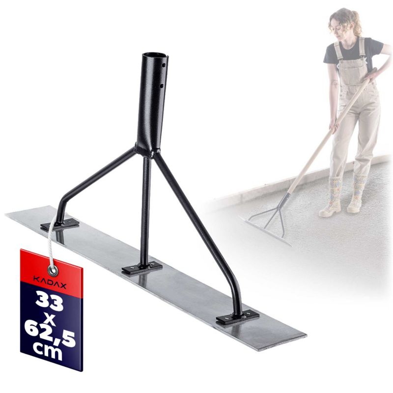 Listwa Zgarniająca KADAX Packa 625x90mm Do Betonu Wylewek Rozprowadzająca Ręczna 1szt.