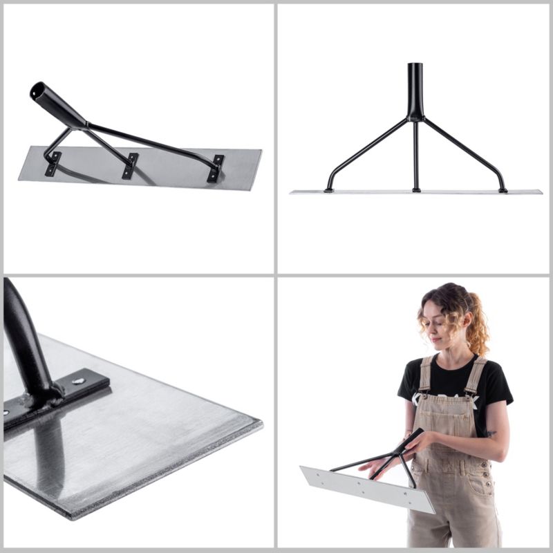 Listwa Zgarniająca KADAX Packa 625x90mm Do Betonu Wylewek Rozprowadzająca Ręczna 1szt.