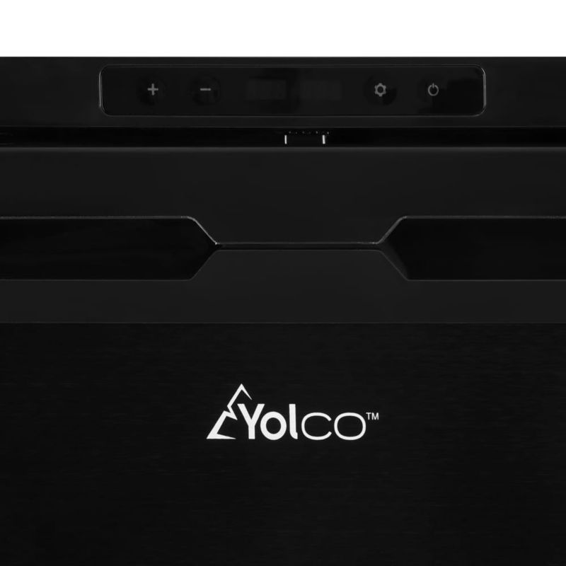 Lodówka kompresorowa do zabudowy Yolco RL90 Black 1 szt.