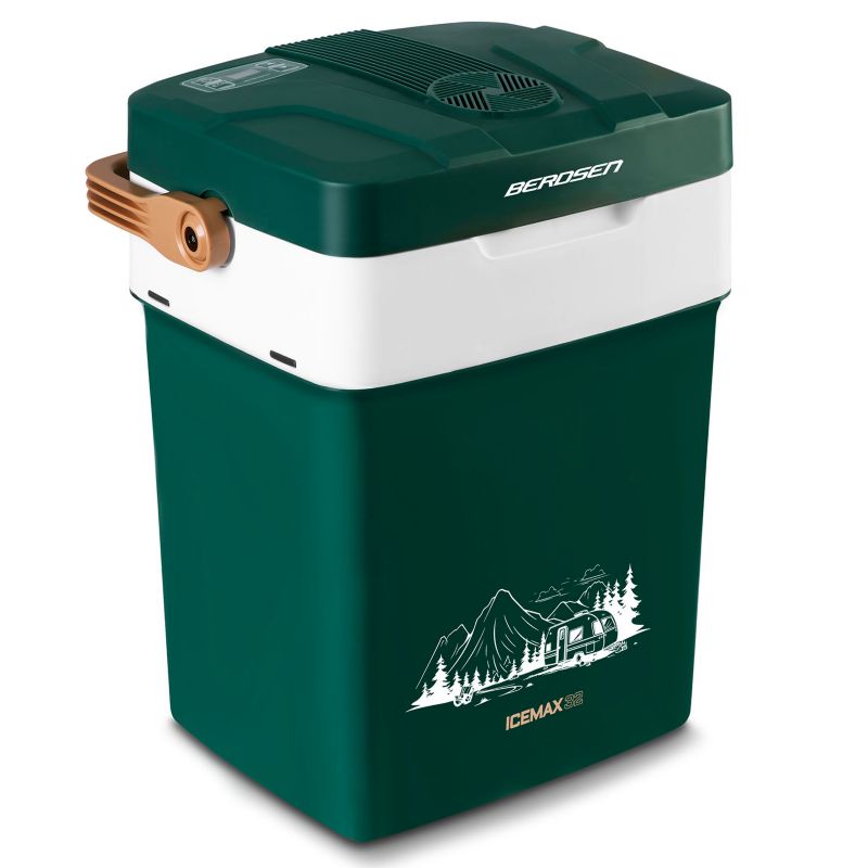 Lodówka turystyczna Berdsen samochodowa 12V/230V USB 29l funkcja grzania 1szt.