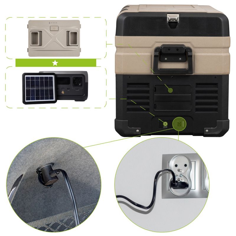 Lodówka turystyczna Vayox VA-E39 kompresorowa samochodowa 12V/24V/230V 39L 1 szt.