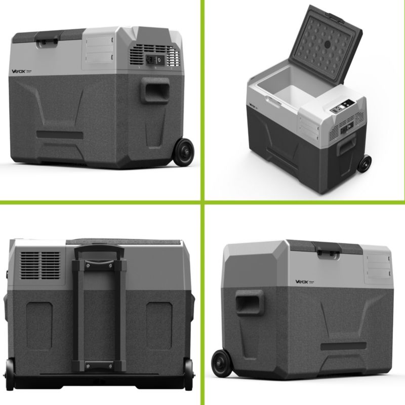 Lodówka turystyczna Vayox VA-T40 kompresorowa samochodowa 12V/24V/230V 40L + akumulator 1 szt.