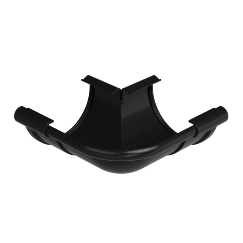 Łuk zewnętrzny Galeco PVC 110 mm/90 stopni czarny