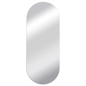 Lustro łazienkowe  BD ART owalne 100x40 cm z oświetleniem LED  IP 44 Barwa ciepła 1szt.