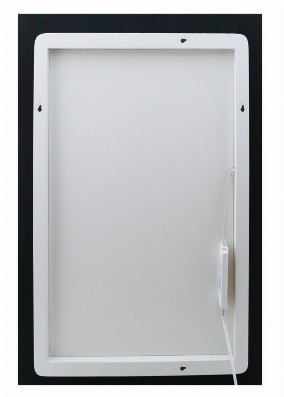 Lustro łazienkowe BD art  prostokątne z oświetleniem LED  60x80 cm  pionowe i poziome 1 szt.