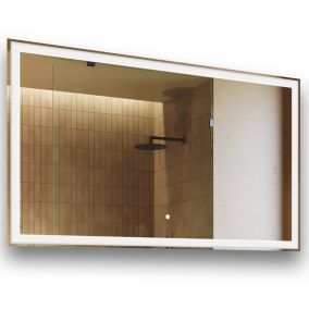 Lustro łazienkowe LED Artforma 120x70 włącznik dotykowy 7000K 1 szt.