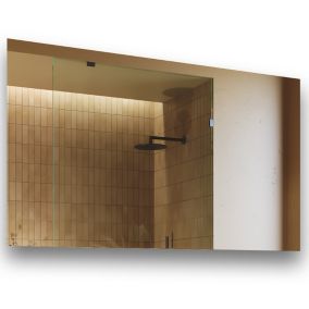 Lustro łazienkowe LED Artforma prostokątne, 120x70 Poziome Barwa Ciepła 1 szt.