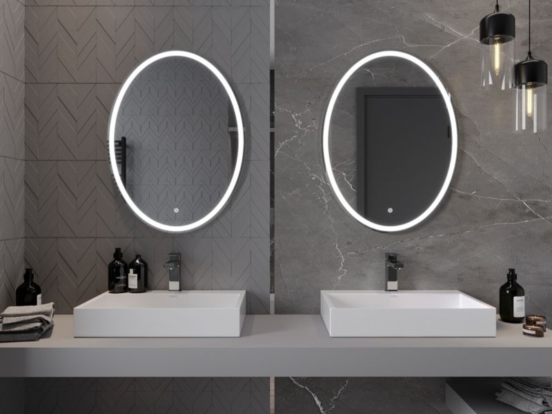 Lustro łazienkowe Mexen Elz LED 60 x 80 cm 1 szt.