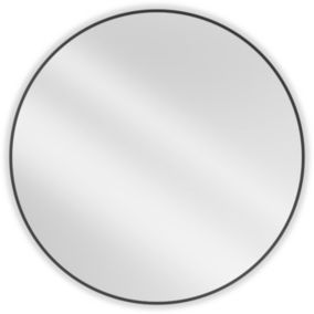Lustro łazienkowe Mexen Loft czarne 100x100 cm 1 szt.