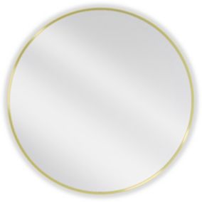 Lustro łazienkowe Mexen Loft złote 85x80 cm 1 szt.