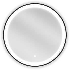 Lustro łazienkowe podświetlane Mexen Esso czarne 60 cm 1 szt.