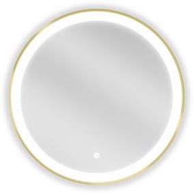 Lustro łazienkowe podświetlane Mexen Esso złoty 60 cm 1 szt.