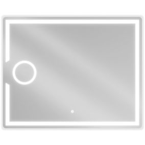 Lustro łazienkowe podświetlane Mexen Onyx LED zimna 100x80 cm 1 szt.