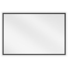 Lustro łazienkowe prostokątne Mexen Loft czarne 60x40 cm 1 szt.